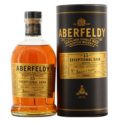 Aberfeldy 15 Jahre Exceptional Cask Series 43% 0,7l