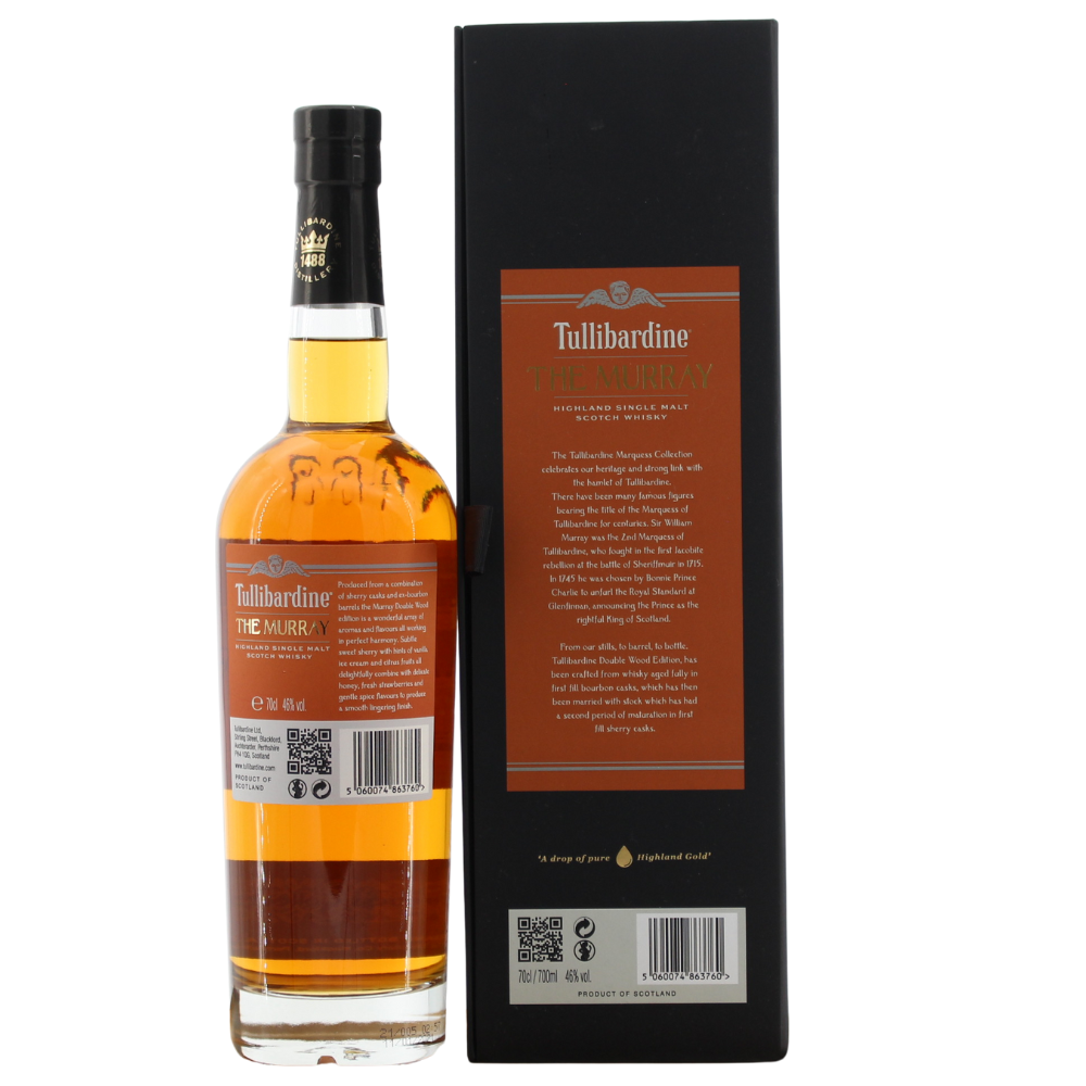 Tullibardine 2005/2020 The Murray Double Wood Edition 46% 0,7l