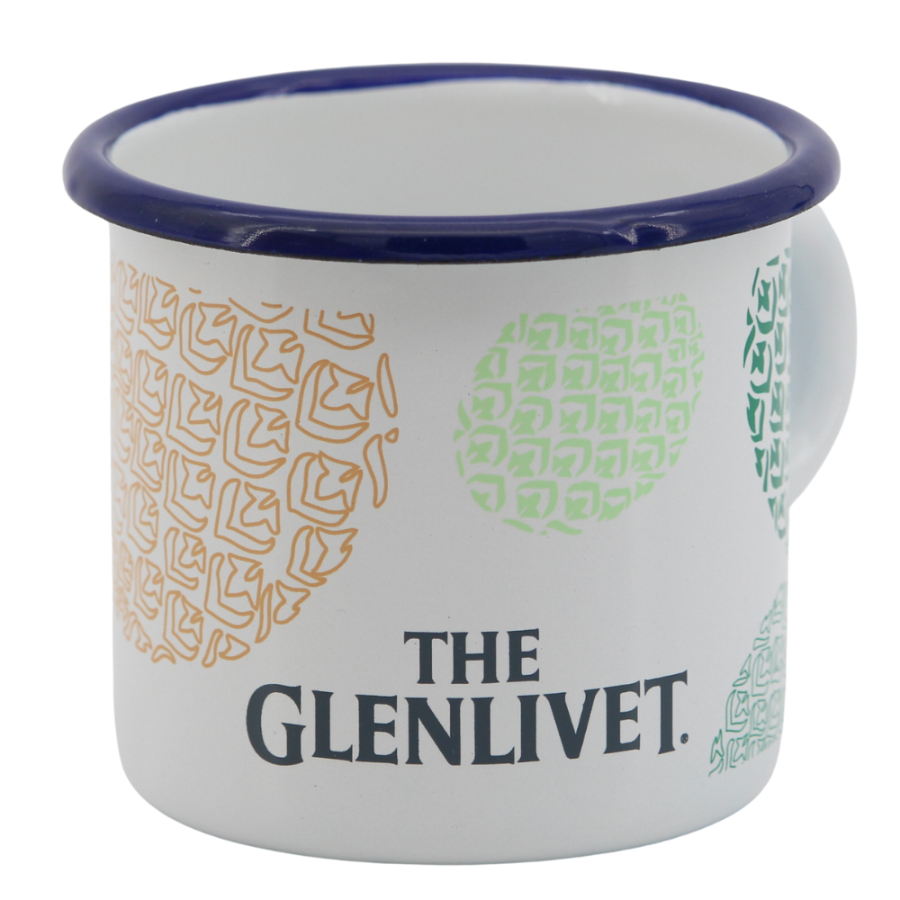 Glenlivet Emaille Tasse