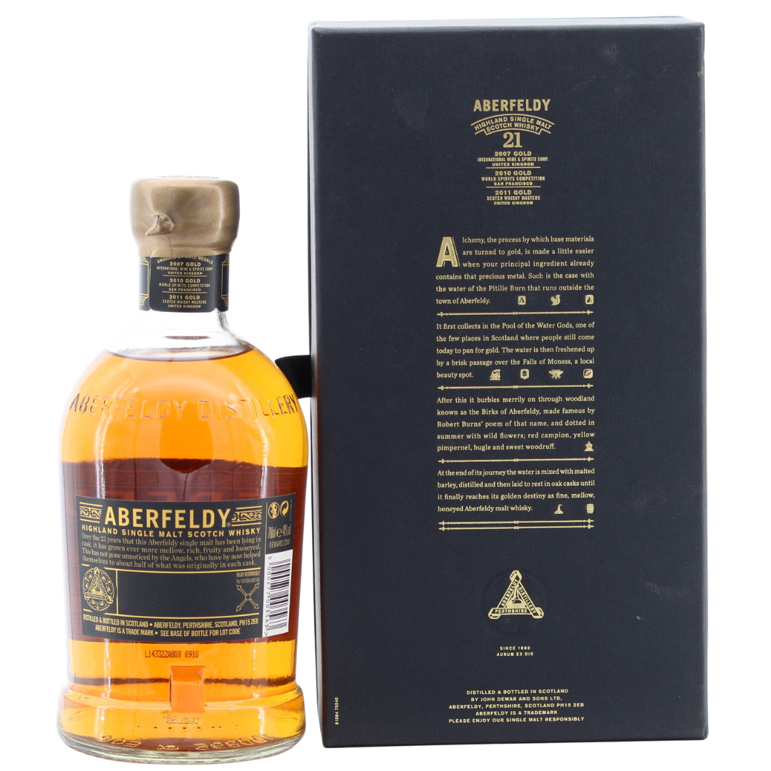 Aberfeldy 21 Jahre (Bottled 2014) 40% 0,7l