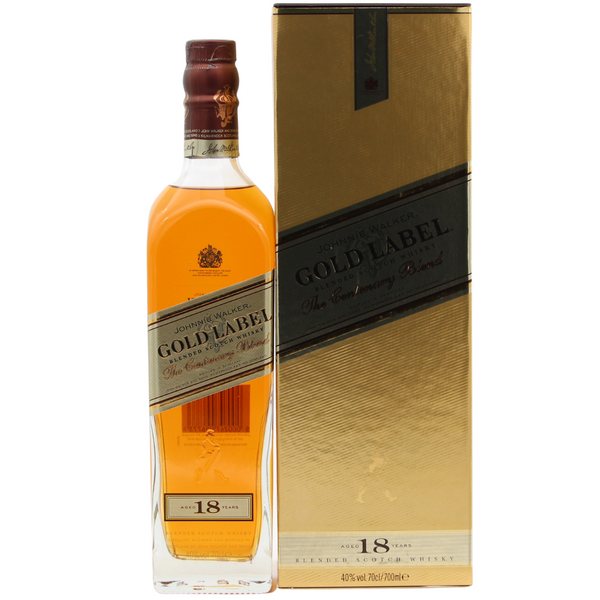 Johnnie Walker Gold Label 18年 750ml 箱付き Johnnie Walker 18 Jahre Gold Label 40% 0,7l |Deliawhisky.de