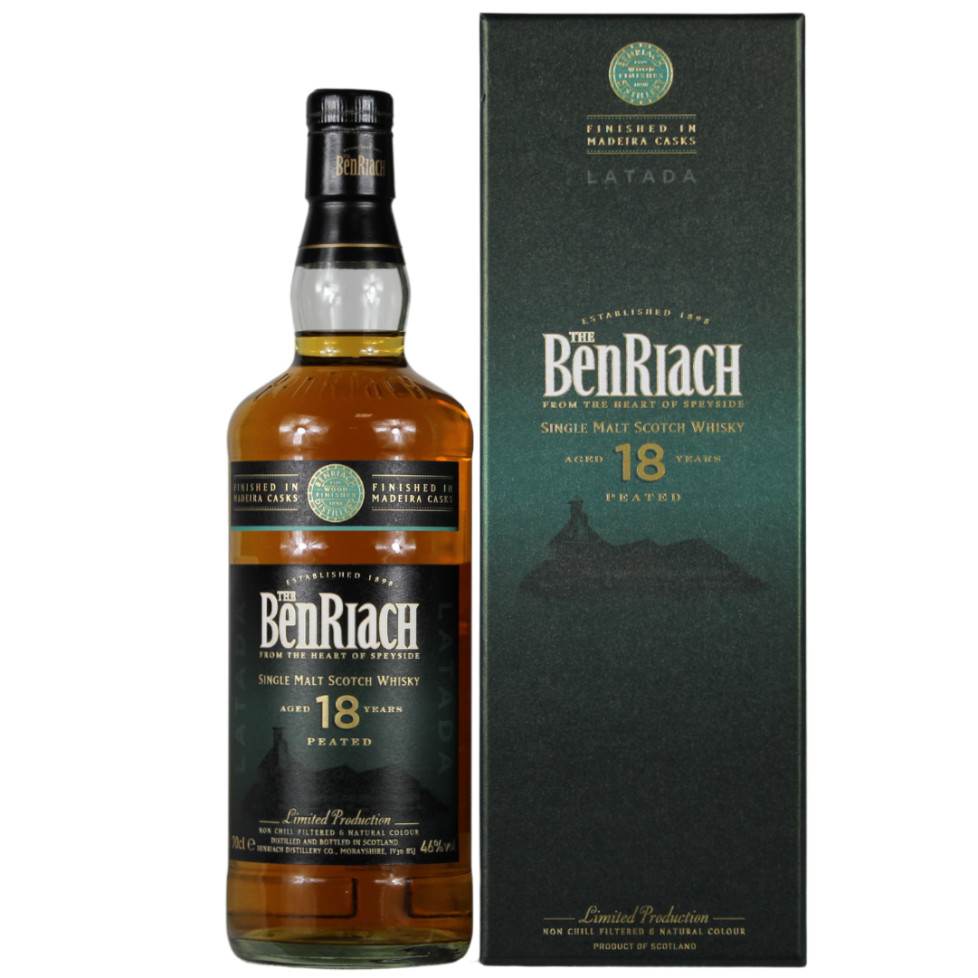 Benriach 18 Jahre Peated Madeira Cask Finish 46% 0,7l
