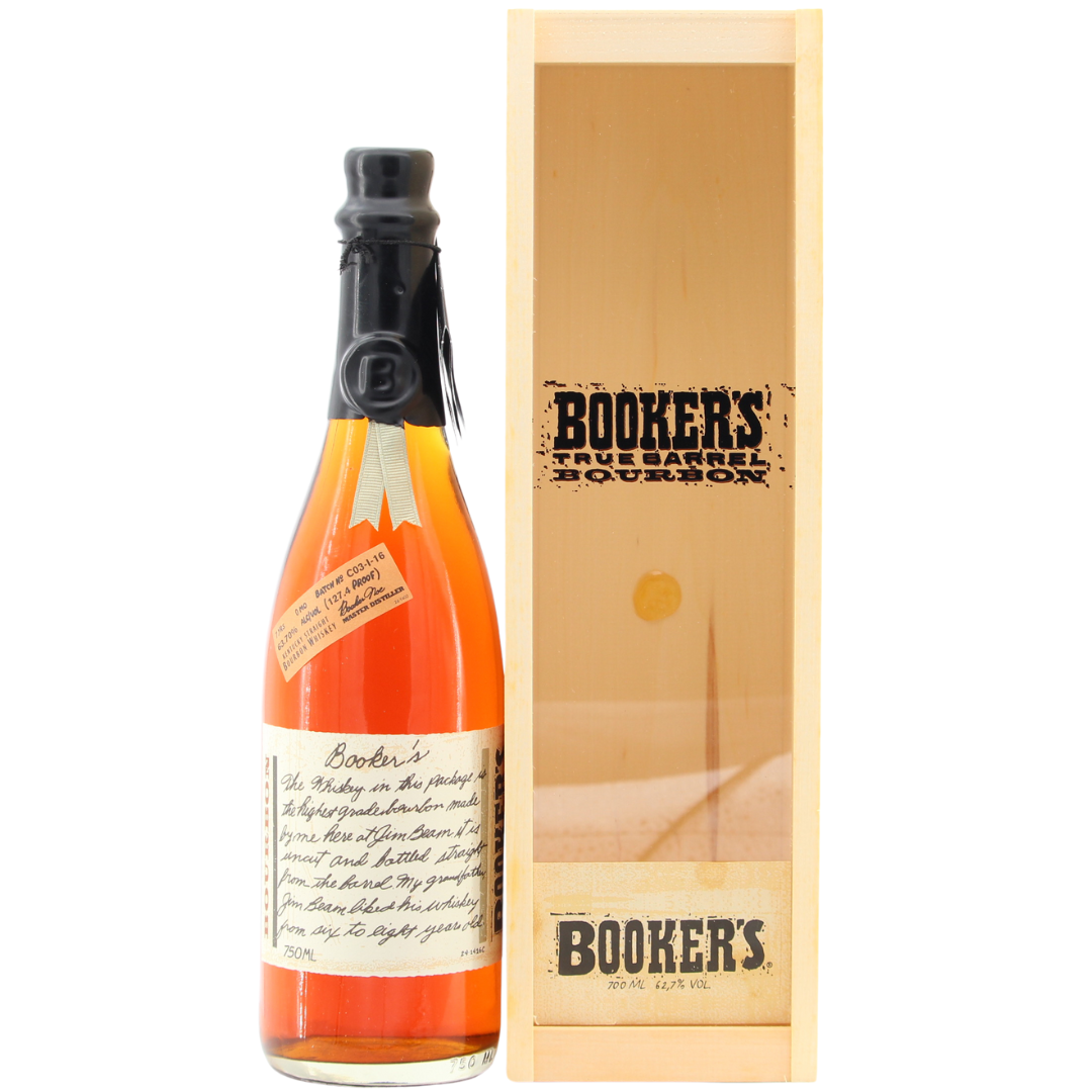 Booker's Bourbon Whiskey 7 Years Batch No. C03-I-16 63.7% 0.7l