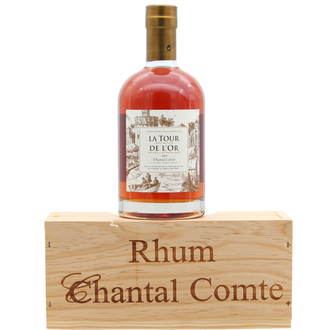 Rhum Chantal Comte La Tour De L'Or 2002 54,4% 0,7l