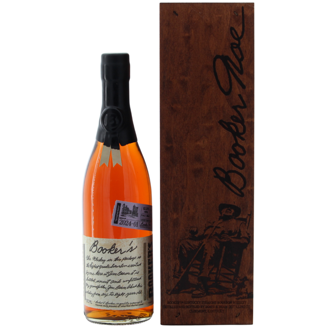 Booker's Bourbon Whiskey 7 Jahre Batch No. 2024-01 62,25% 0,7l
