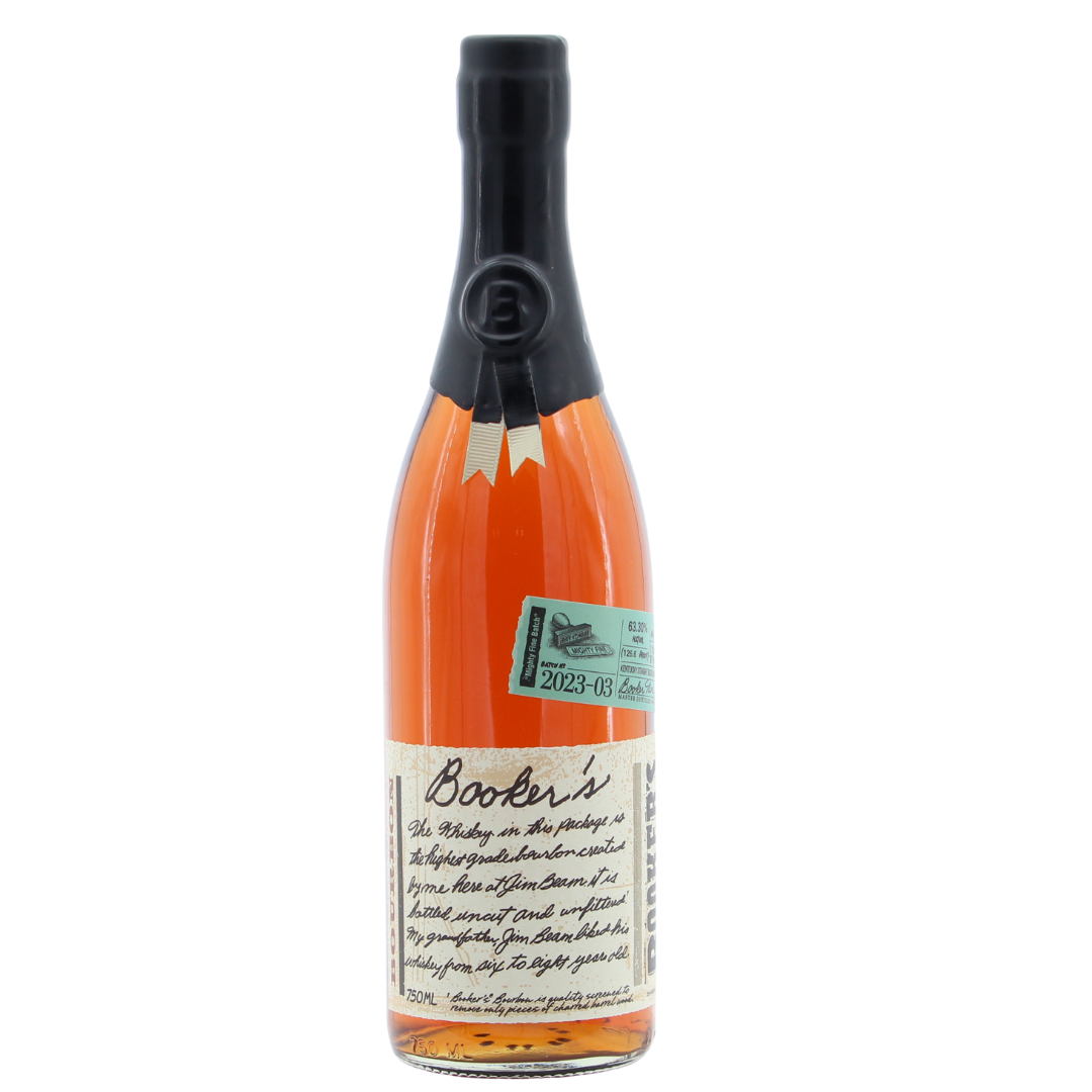 Booker's Bourbon Whiskey 7 Jahre Batch No. 2023-03 63,30% 0,7l