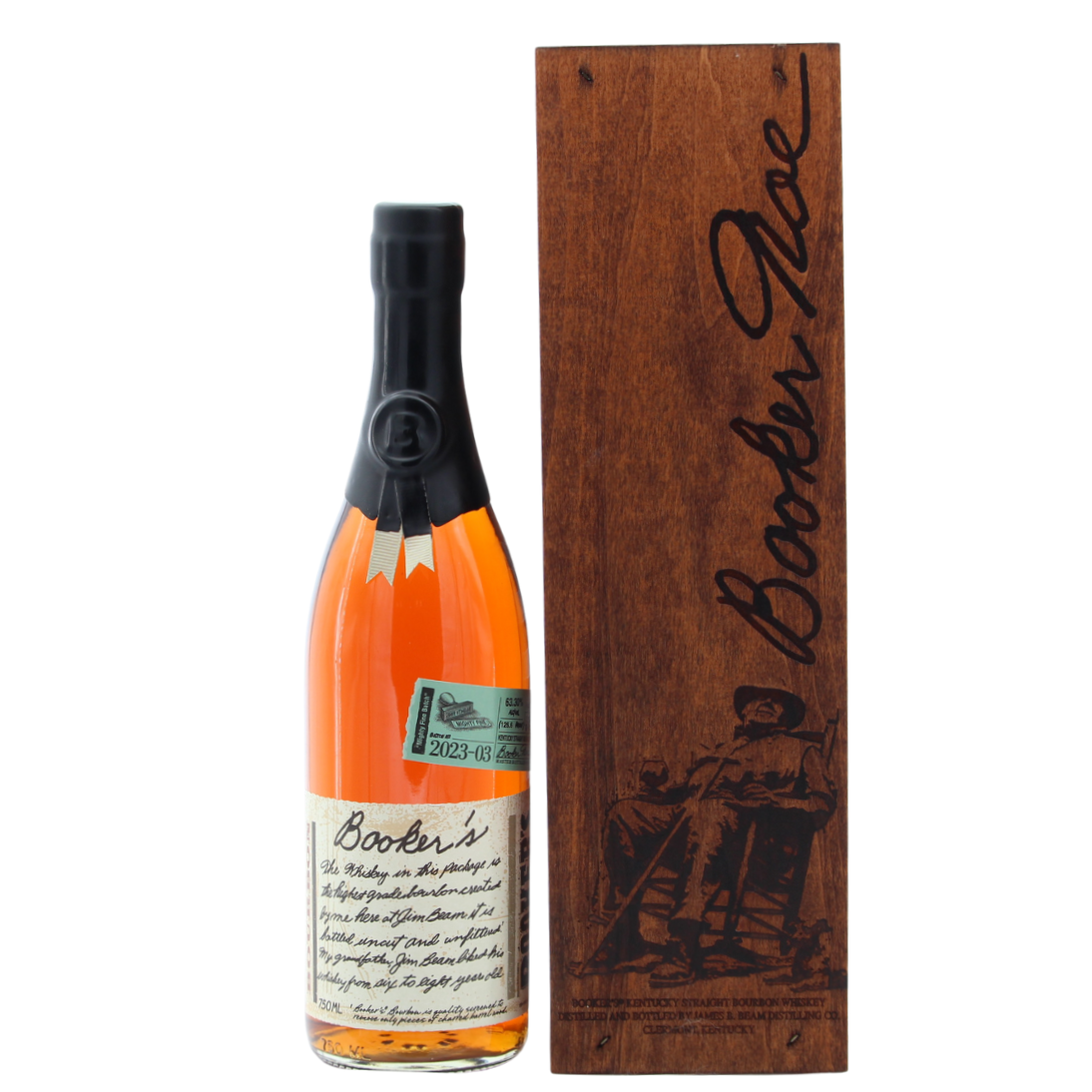 Booker's Bourbon Whiskey 7 Jahre Batch No. 2023-03 63,30% 0,7l