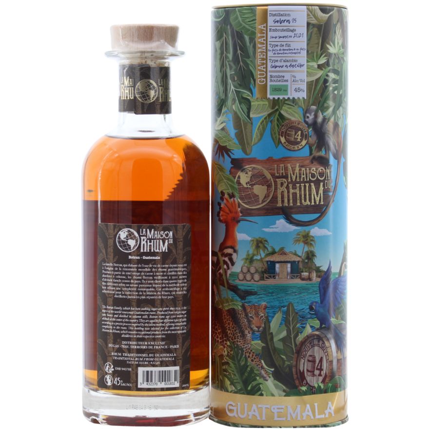 La Maison Du Rhum Guatemala Solera 15 45% 0.7l