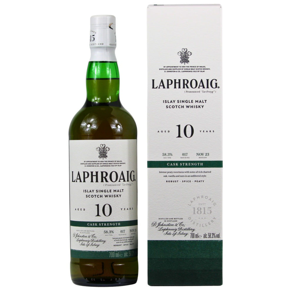 Laphroaig 10 Ans Brut de Cask Lot 17 58,3% 0,7l