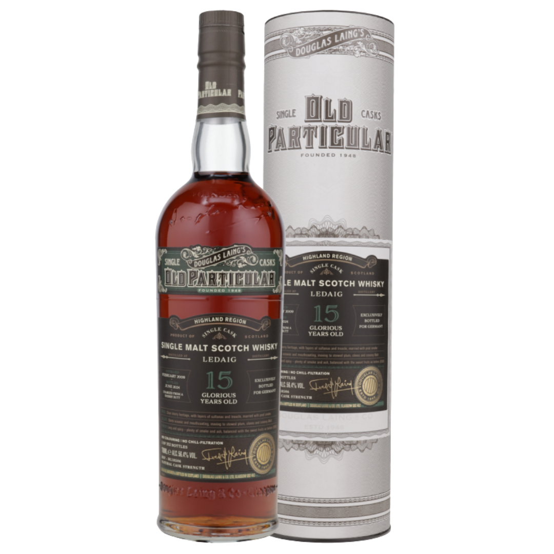 Ledaig 15 Years 2009/2024 Old Particular Douglas Laing 56.4% 0.7l