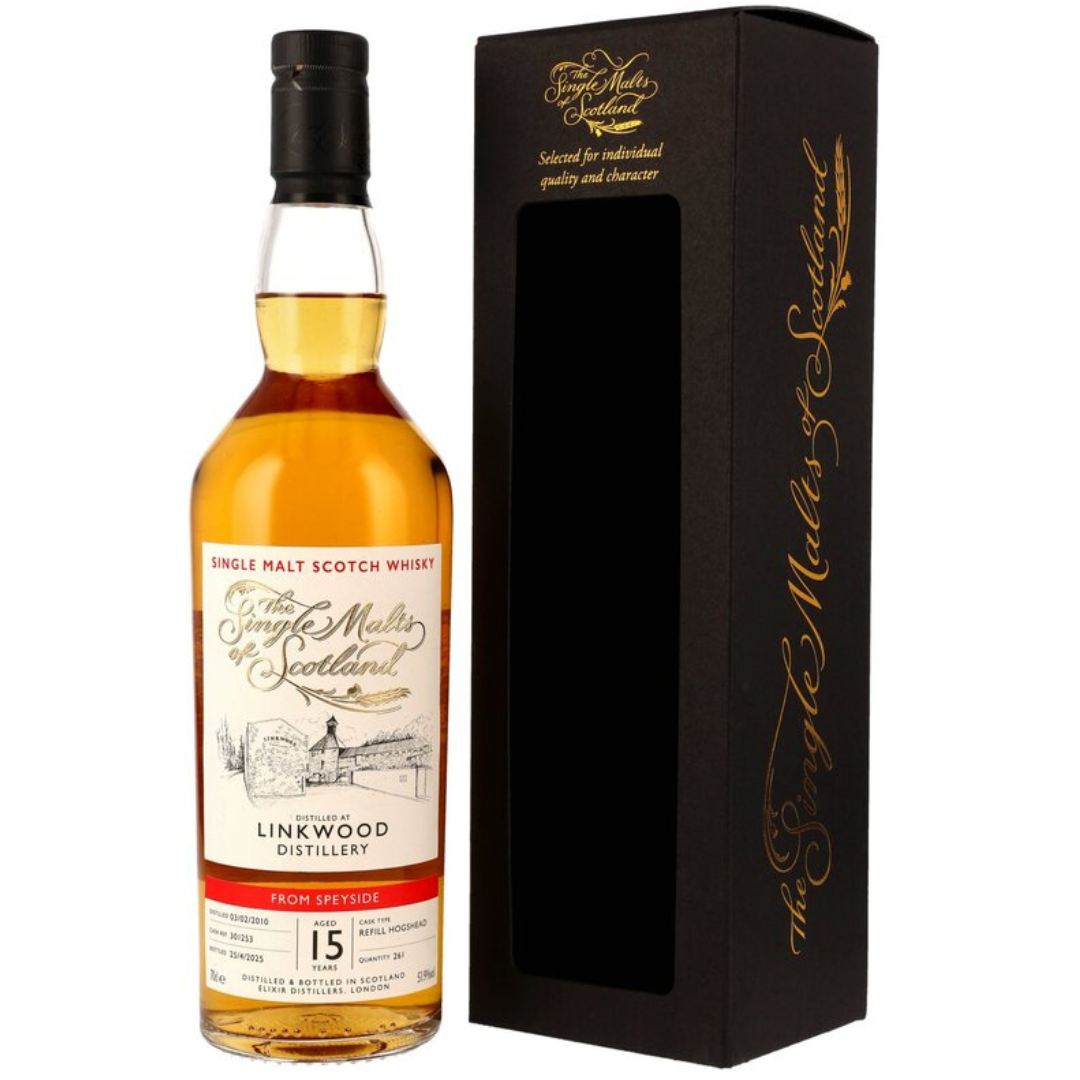 Linkwood 2010/2025 15 Jahre SMoS Refill Hogshead #3012536 51,9% 0,7l FRONT