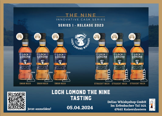 Loch Lomond "The NINE" Tasting mit Jens Heiler 6x2cl + Überraschungsdrink am 5.4.24