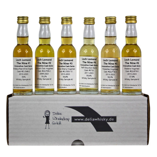 Loch Lomond The Nine Innovative Cask Series 1-6 Sampleset