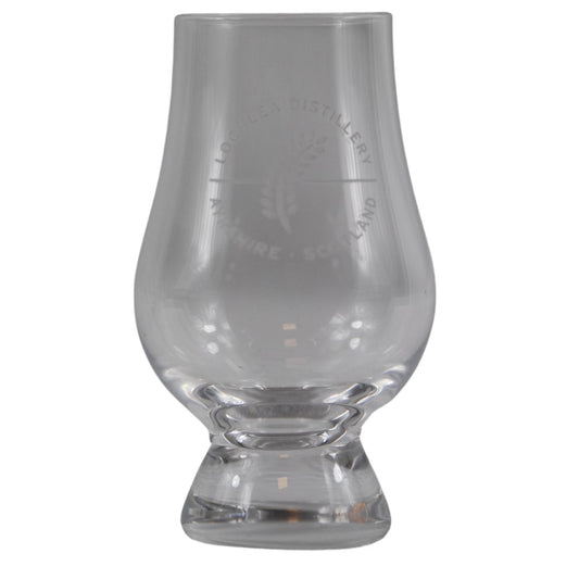 Lochlea shot glass with logo