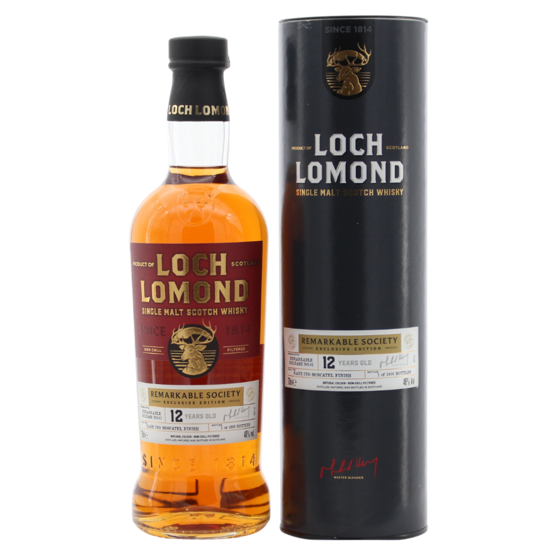 Loch Lomond 12 Jahre Remarkable Society Moscatel Finish 46% 0,7l