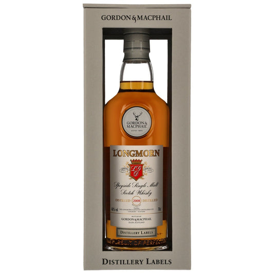 Longmorn 2008/2023 Distillery Labels Gordon & MacPhail