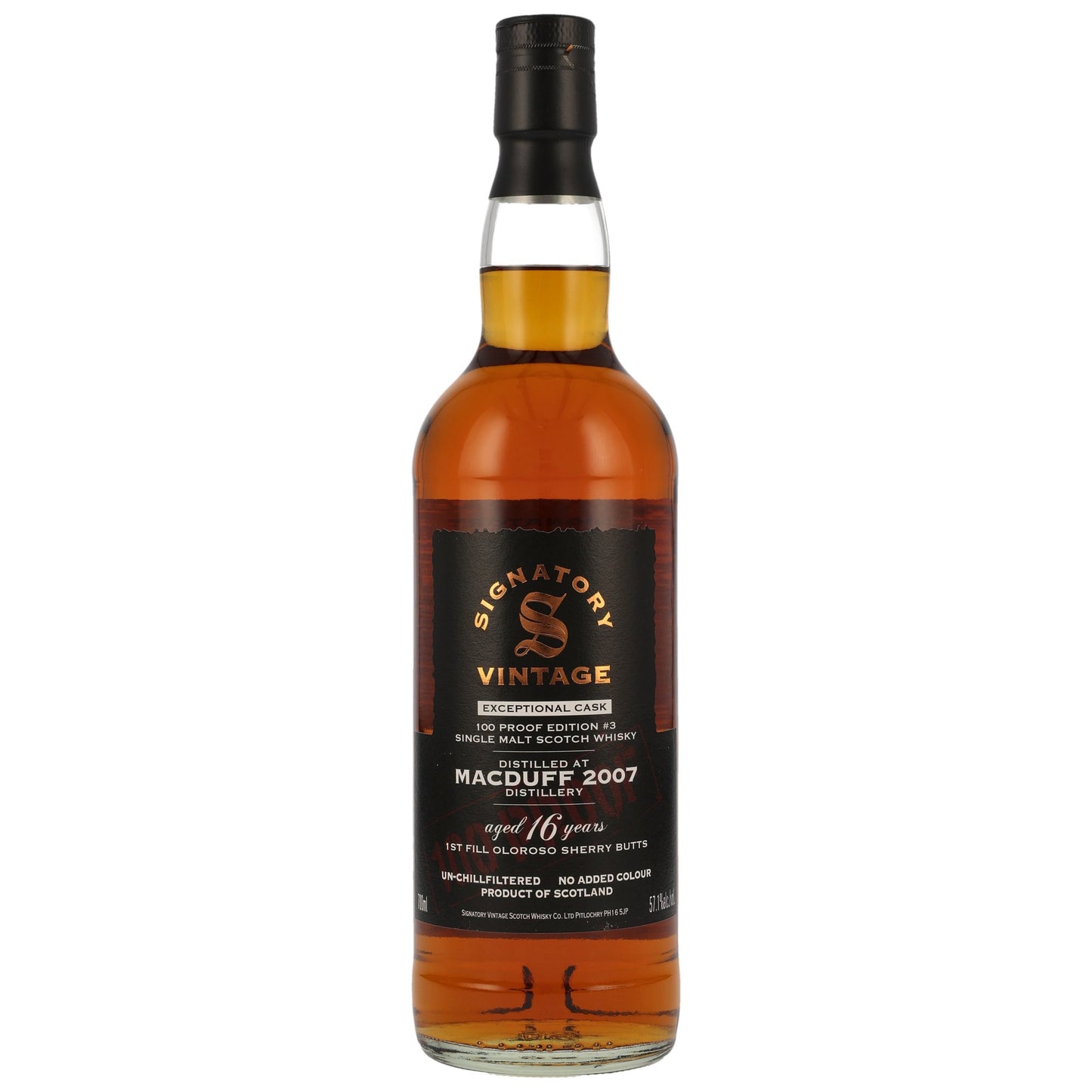 Macduff 2007 SV 100 Proof Exceptionnel Cask Edition 3 57,1% 0,7l