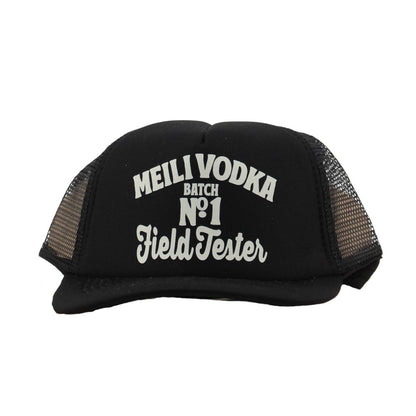 Meili Vodka Basecap mit Aufdruck "Batch No. 1 Field Tester"