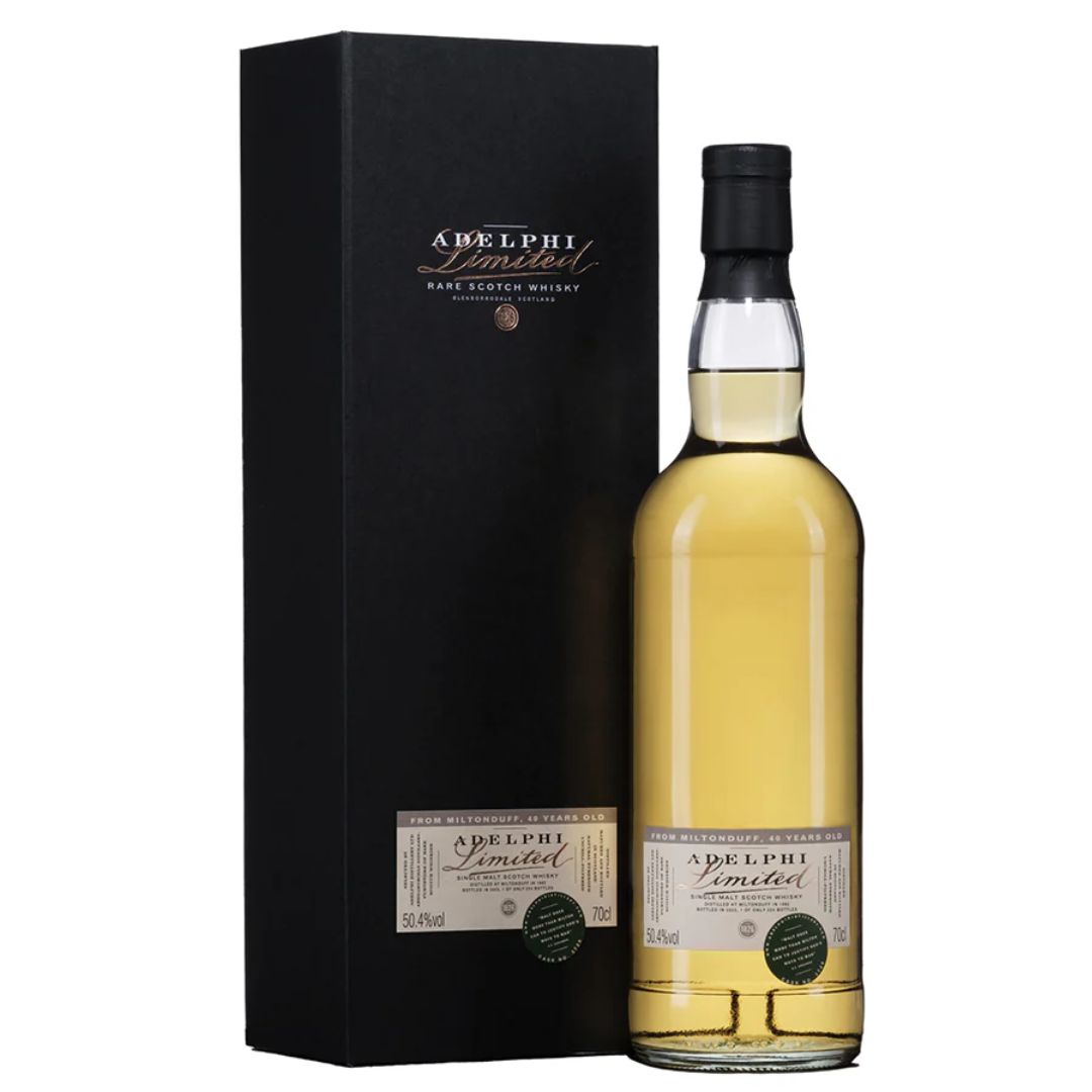 Miltonduff 40 Years Adelphi Limited Bourbon Hogshead #3726 50.4% 0.7l