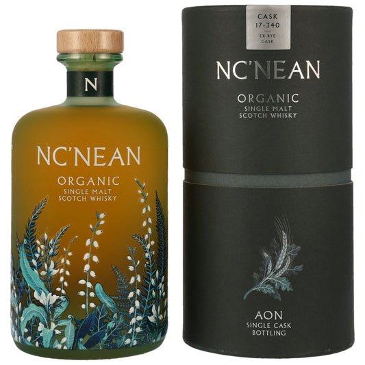 Nc'Nean Aon Ex-Rye Single Cask #17-340 Allemagne Exclusivité 57,1% 0,7l