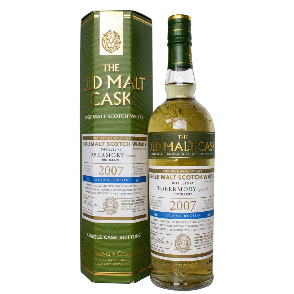 Tobermory 16 Jahre Peated Single Cask Old Malt Cask 50% 0,7l