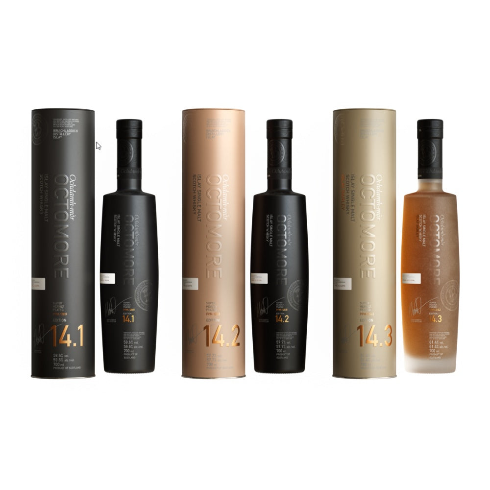 Octomore 14 SAMPLESET 3x 4cl ~59,6%
