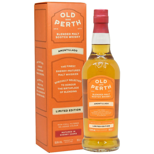 Old Perth Amontillado Limited Edition Blended Malt Whisky 52,8% 0,7l