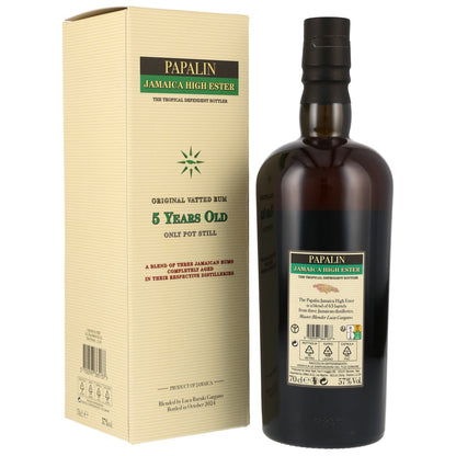 Papalin 5 Years Jamaica High Ester Overproof Rum 57% 0.7l