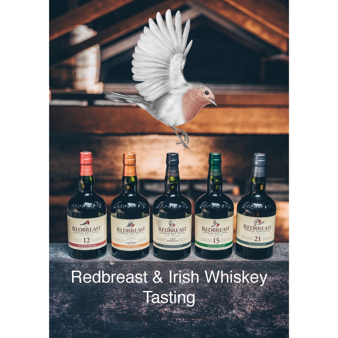 Dégustation de Redbreast et de whisky irlandais avec Eyck Thormann - 8 drams, le 12 décembre à 19h