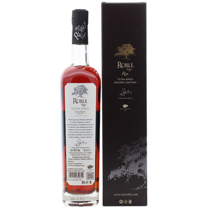 Ron Roble Ultra Anejo 12 Years Single Vintage Rum DOC 40% 0.7l