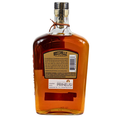 Whisky de seigle droit Rossville Barrel Proof 56,3% 0,75l