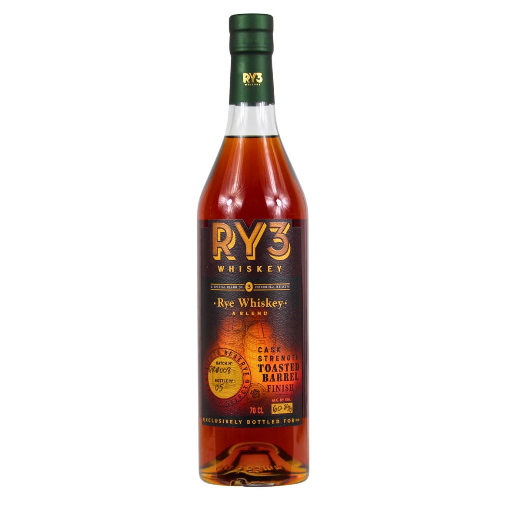 Ry3 Whiskey Blend Cask Strength Toasted Barrel Finish