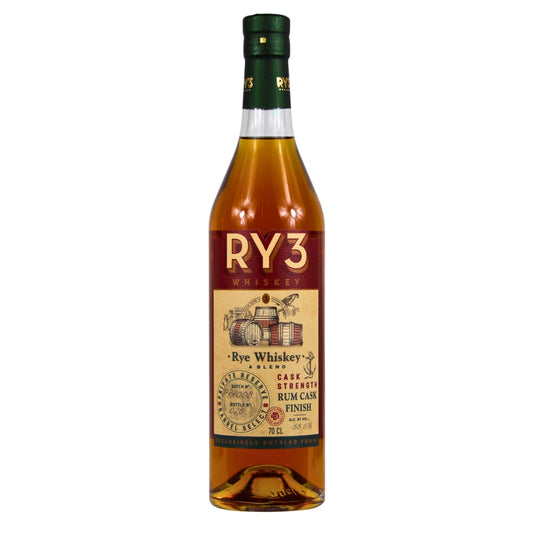 Ry3 Whiskey Blend Cask Strength Rum Cask Finish