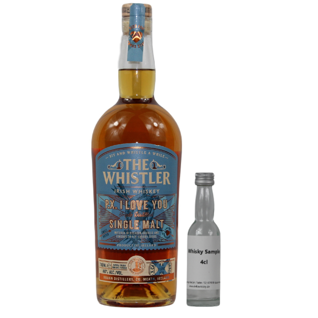 SAMPLE 4cl Boann The Whistler PX I Love You Single Malt PX Sherry Cask Finish 46%
