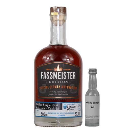 SAMPLE 4cl Fassmeister Delias's Single Cask Selection #15 57.5%