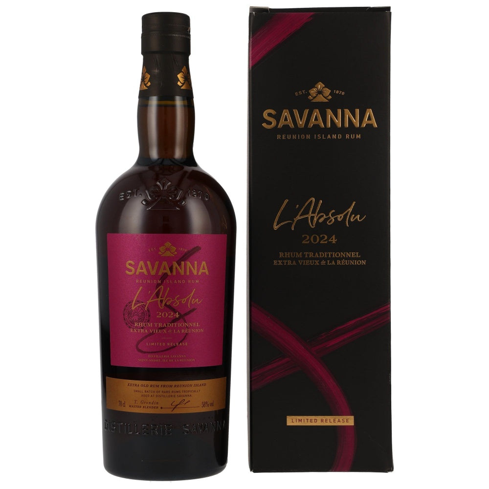 Savanna L'Absolu 2024 Rhum Traditionnel Extra Vieux de la Reunion