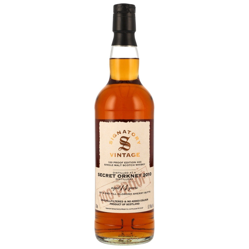 Secret Orkney 14 Jahre Peated SV 100 Proof Collection