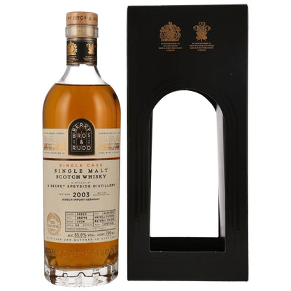 Secret Speyside 2003/2024 Grappa Cask Finish #08023 53% 0,7l