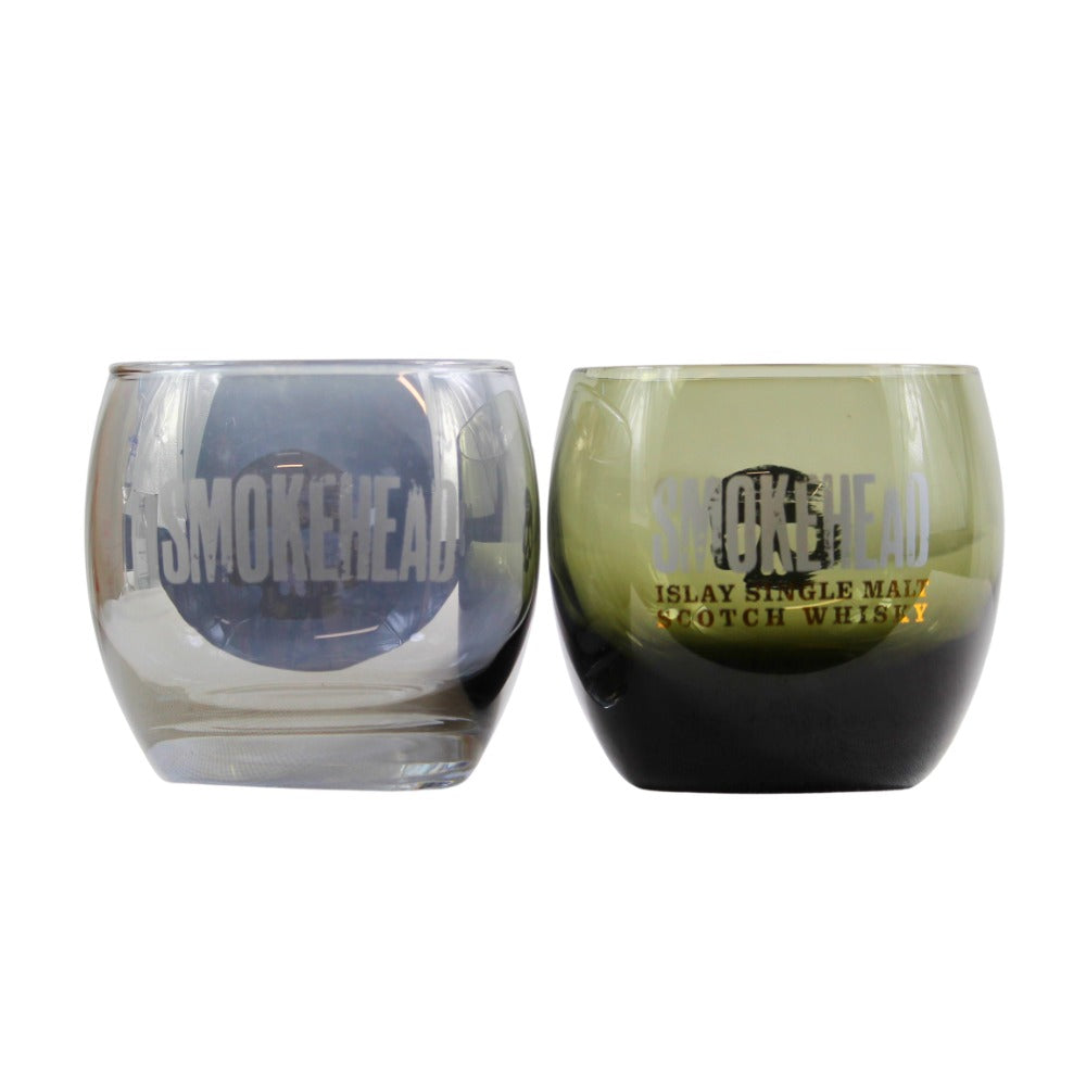 Verres à gobelet Smokehead or et argent 0,25l