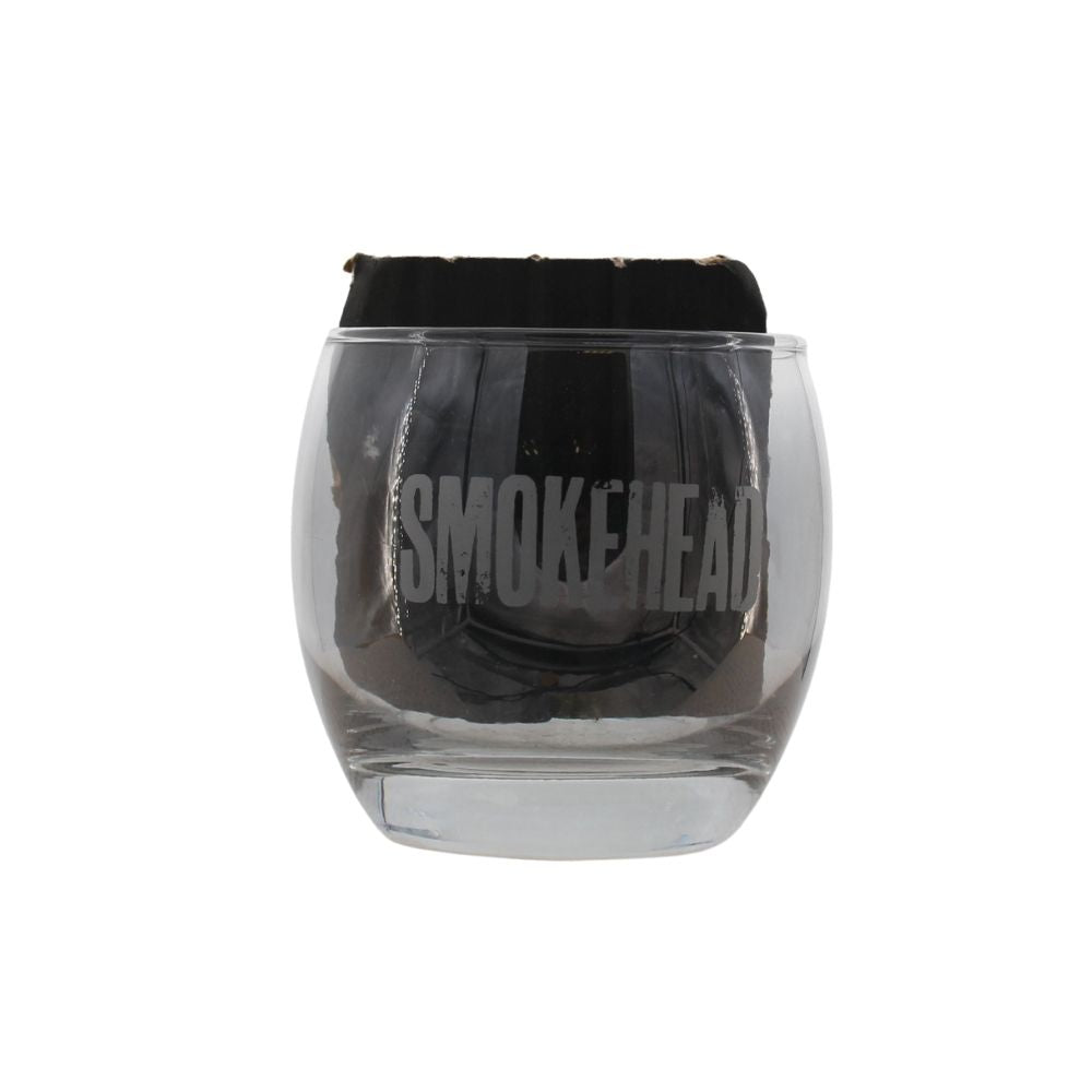 Smokehead Glas mit Aufdruck Back