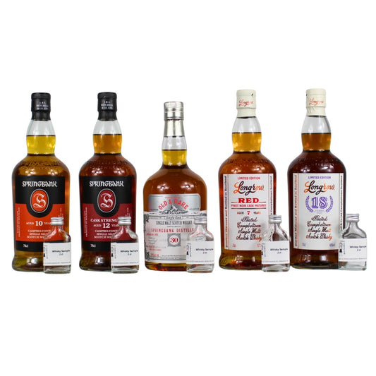 Springbank 30 Jahre Single Cask Sampleset