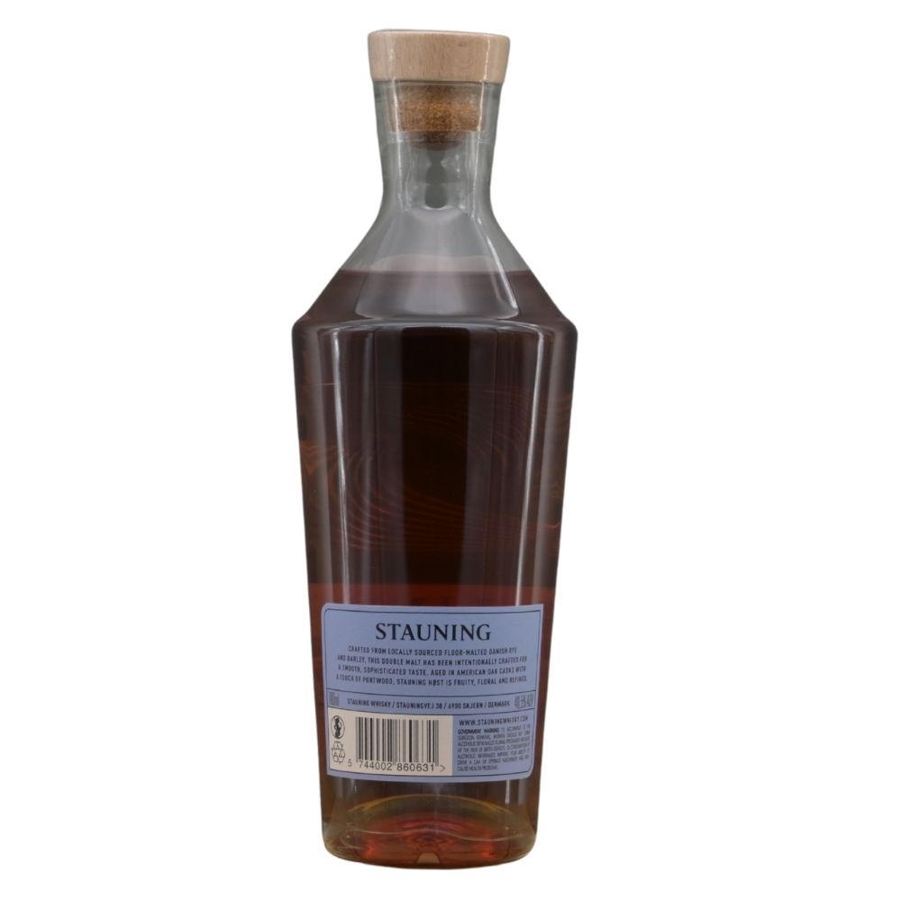 Stauning Host Danish Whisky Back