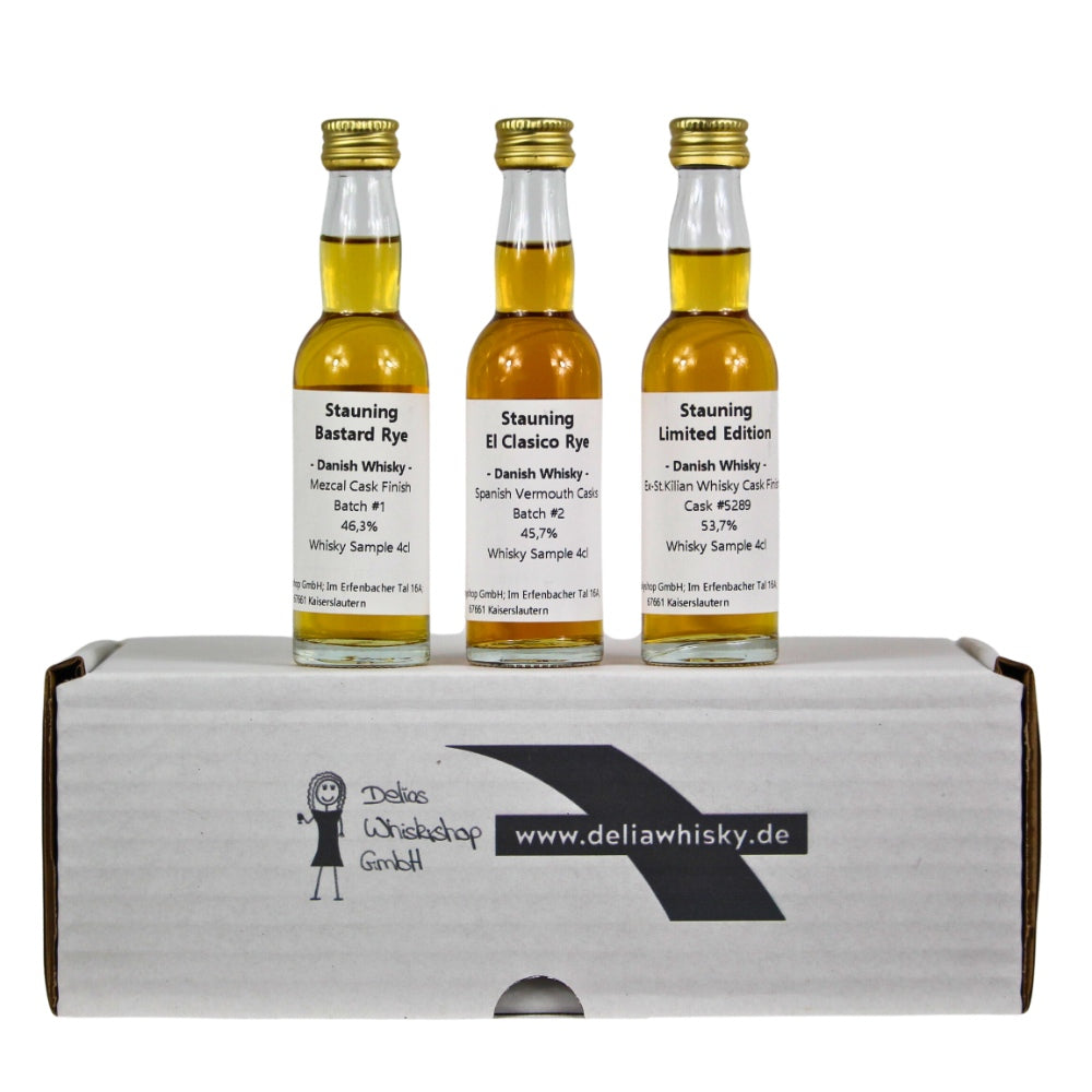 Stauning Danish Rye Whisky Sampleset 