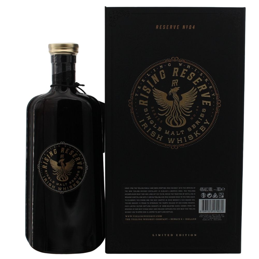 Teeling Rising Reseve no 4 back