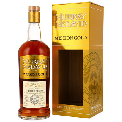 The Fiddichside 35 Jahre Mission Gold Blended Malt Murray McDavid