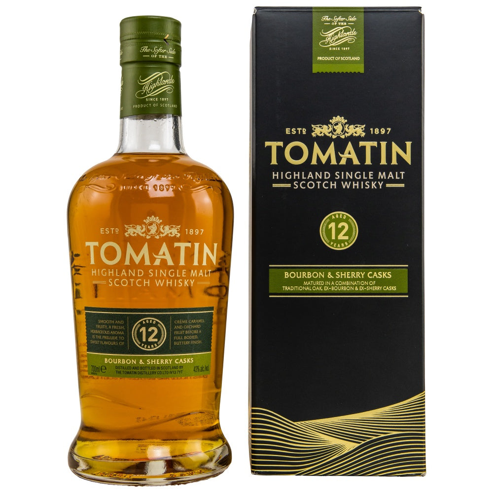 Tomatin 12 Jahre 43% 0,7l