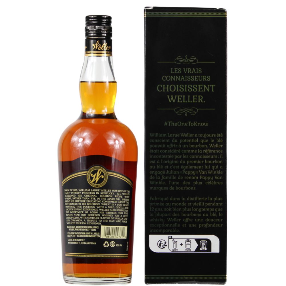 Weller 12 Jahre The Orginal Wheated Bourbon 45% 0,7l