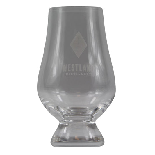 Westland Glas mit Aufdruck