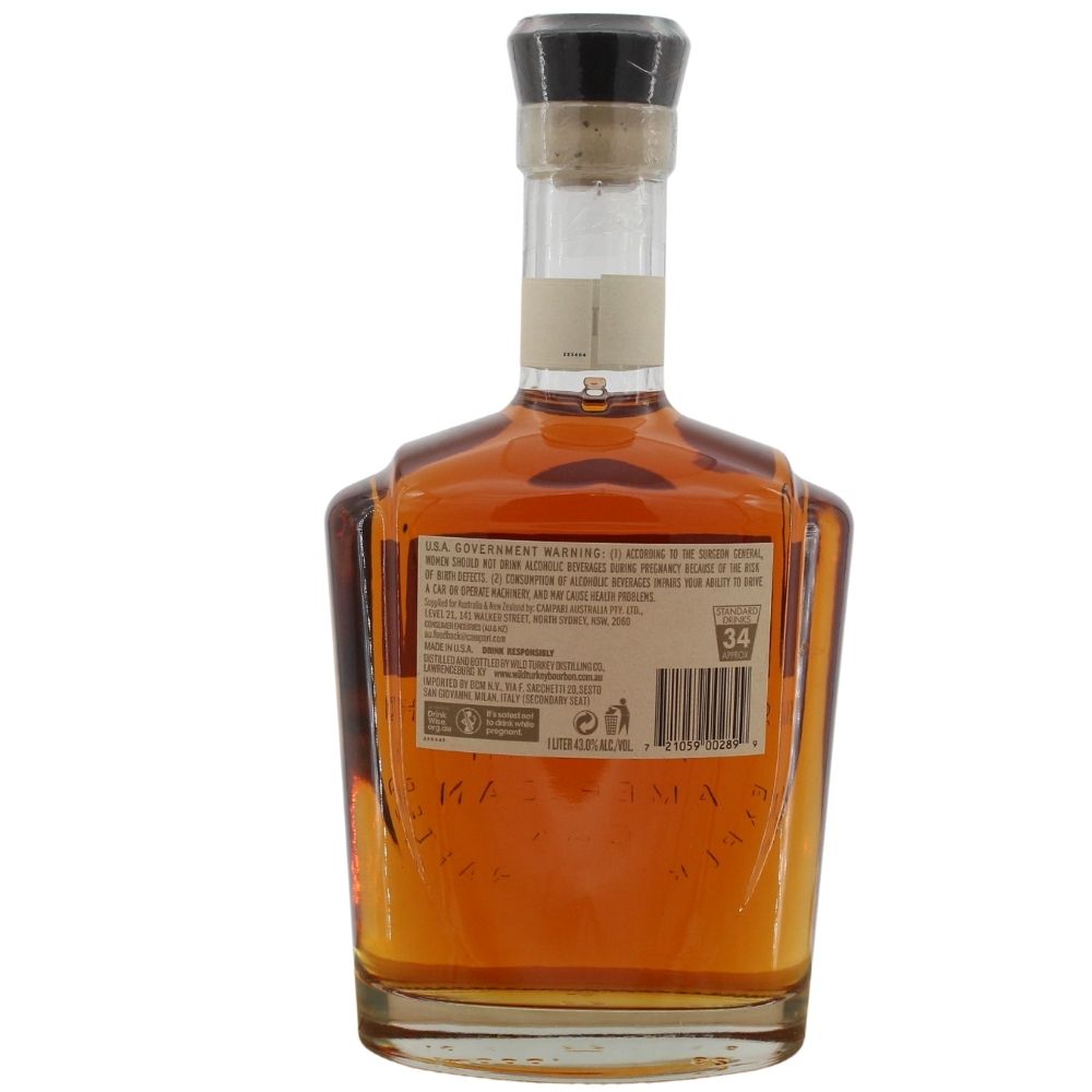 Wild Turkey Longbranch Back