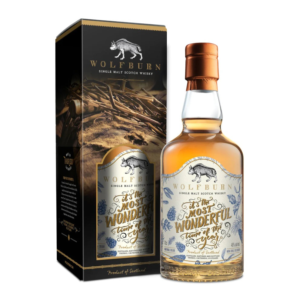 Wolfburn Christmas Edition 2023 Deliawhisky.de deliawhisky.de